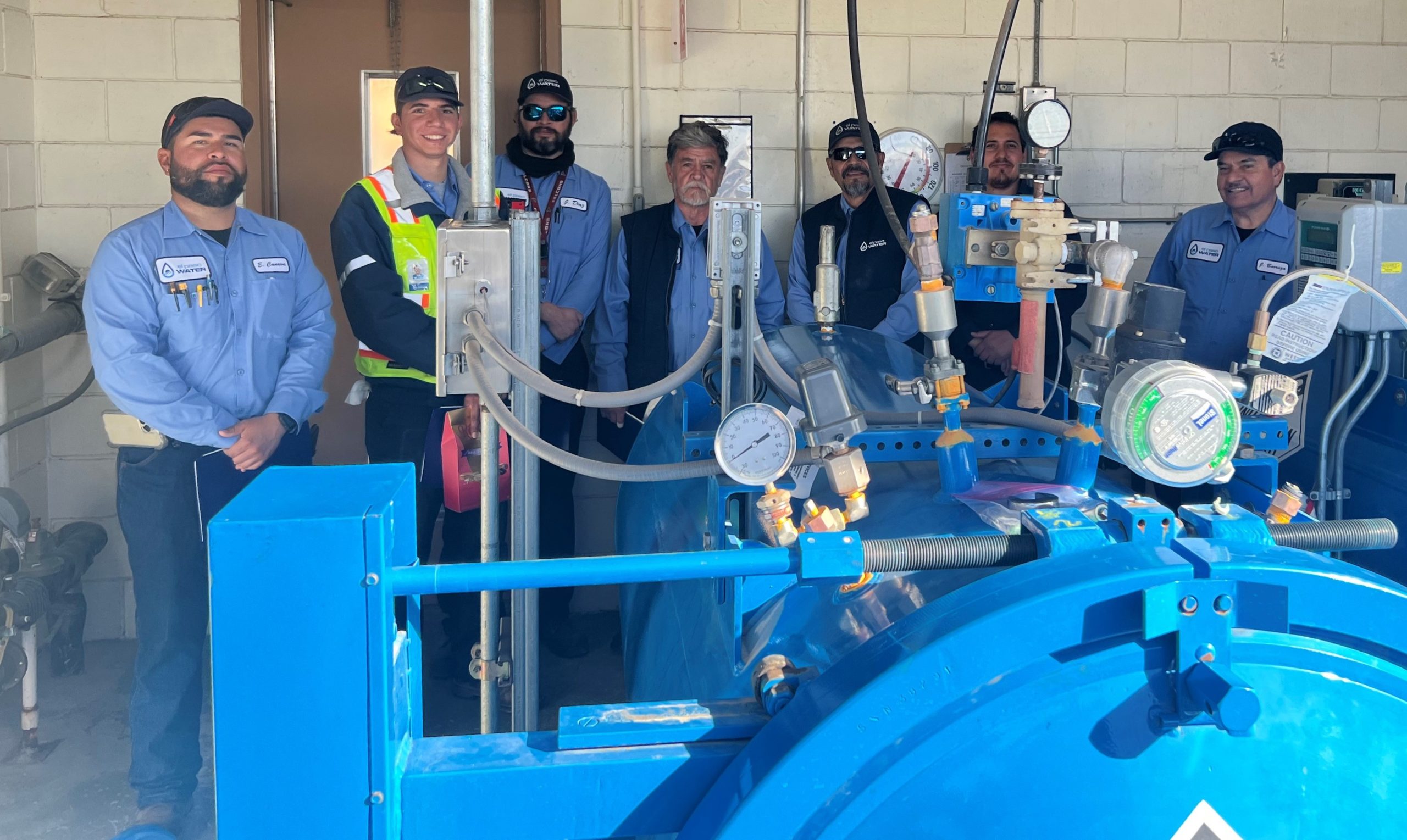 ChlorTainer containment vessels for wastewater treatment facilities.