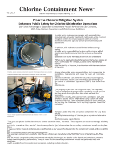 ChlorTainer Secondary Containment