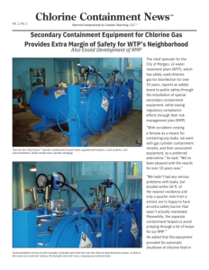 ChlorTainer Secondary Containment