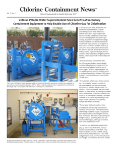 ChlorTainer Secondary Containment