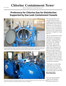 ChlorTainer Secondary Containment