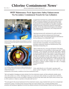 ChlorTainer Secondary Containment