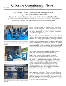 ChlorTainer Secondary Containment