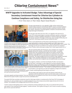 ChlorTainer Secondary Containment